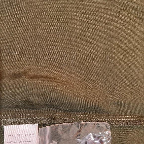 Warehouse Utility Midi Shirt Dress - Size 4 - Worn 2 times - Picture 4 of 4